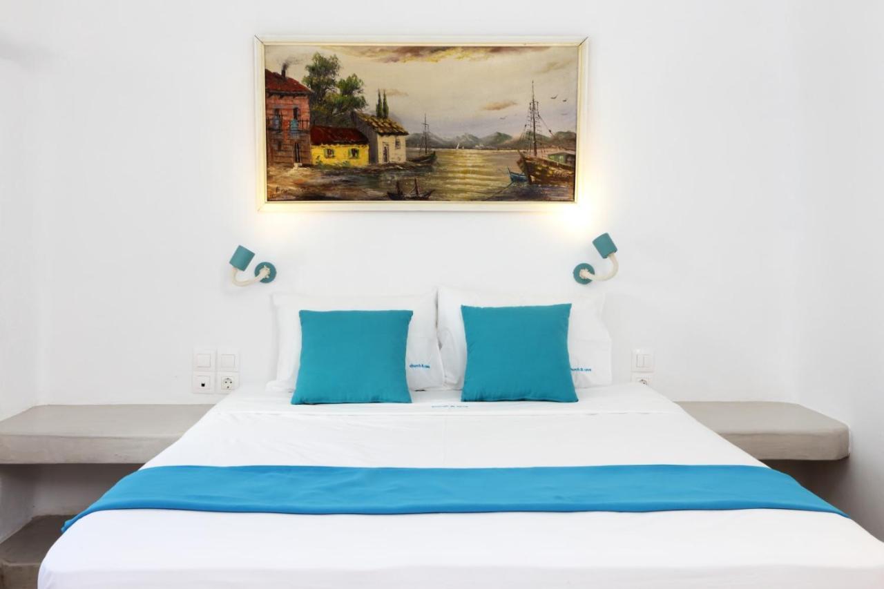 Church And Cave - Santorini Private Residences เมซาเรีย ภายนอก รูปภาพ